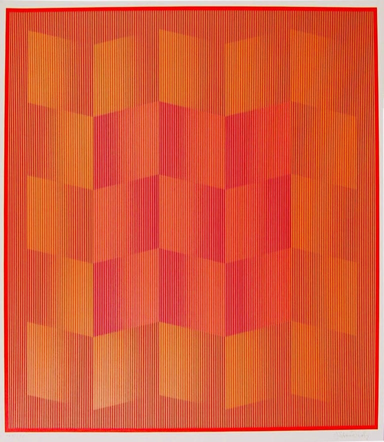 Julian Stanczak - Competing Systems, Julian Stanczak at 1stDibs