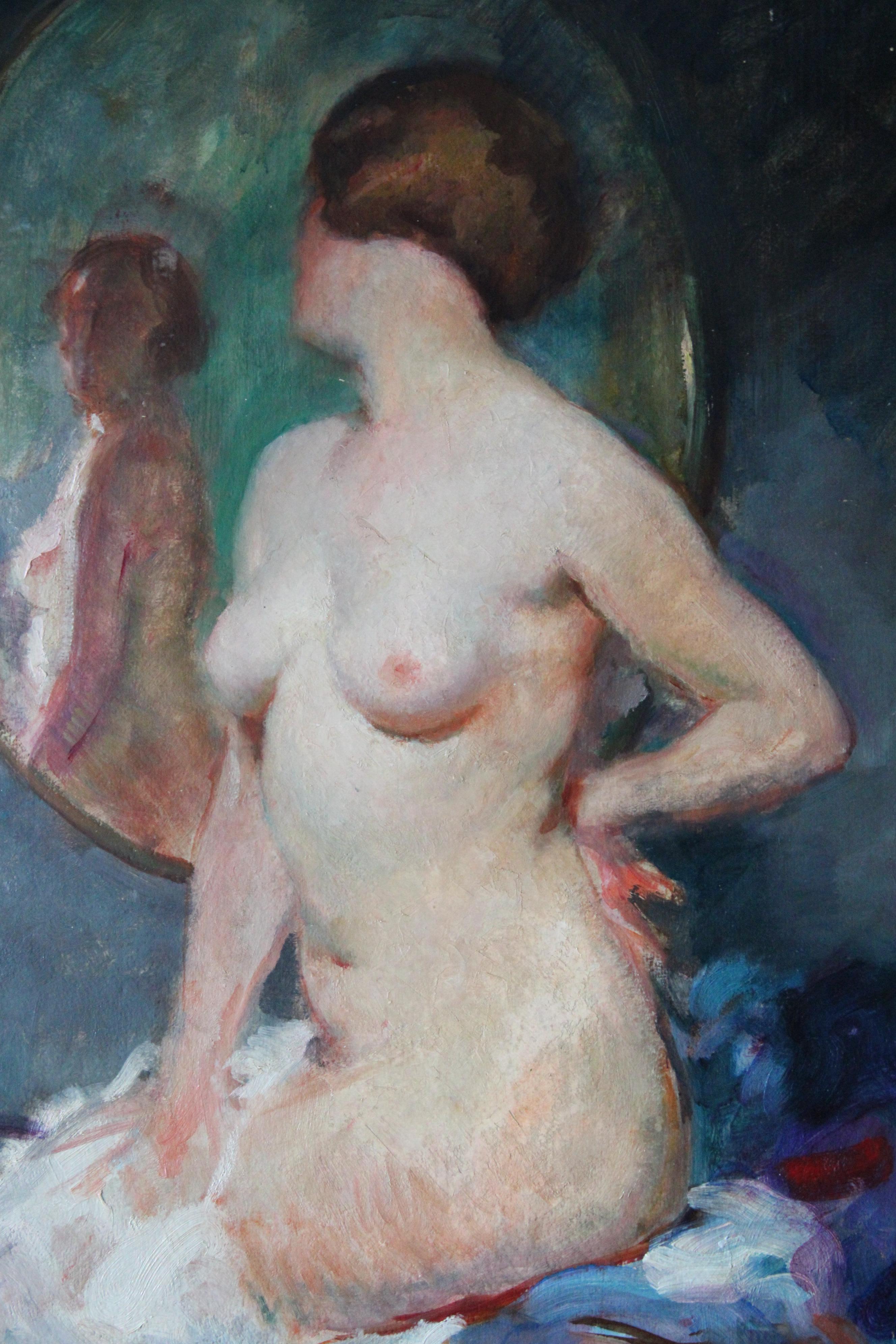 Nude Oil Painting, Figurative Nude Painting, Nude Portrait, woman oil painting 10