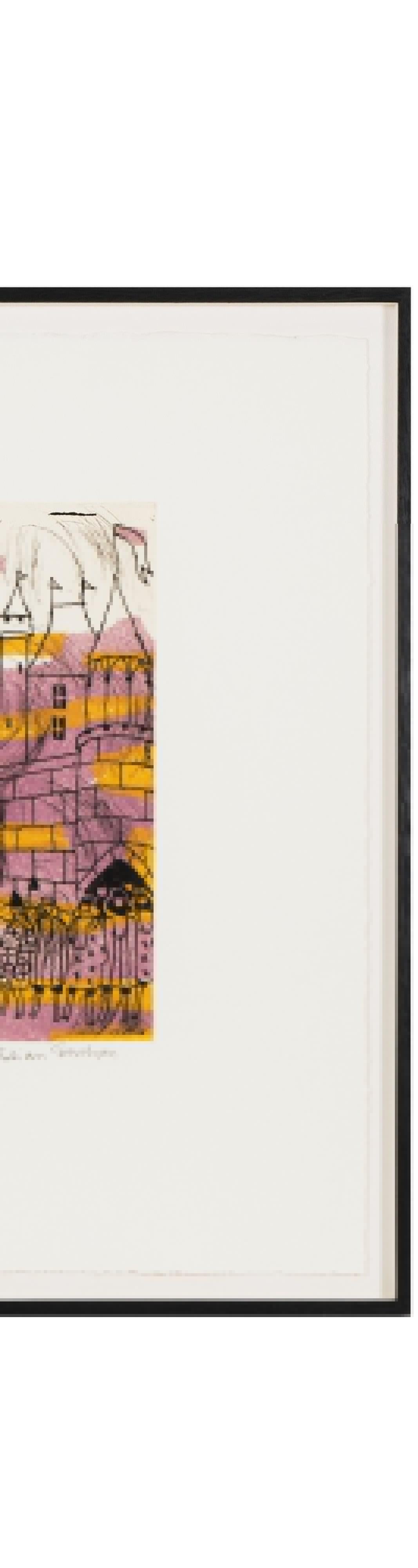 Julian Trevelyan, Aigues-Mortes (20. Jahrhundert) im Angebot