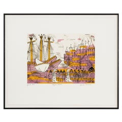 Julian Trevelyan, Aigues-Mortes