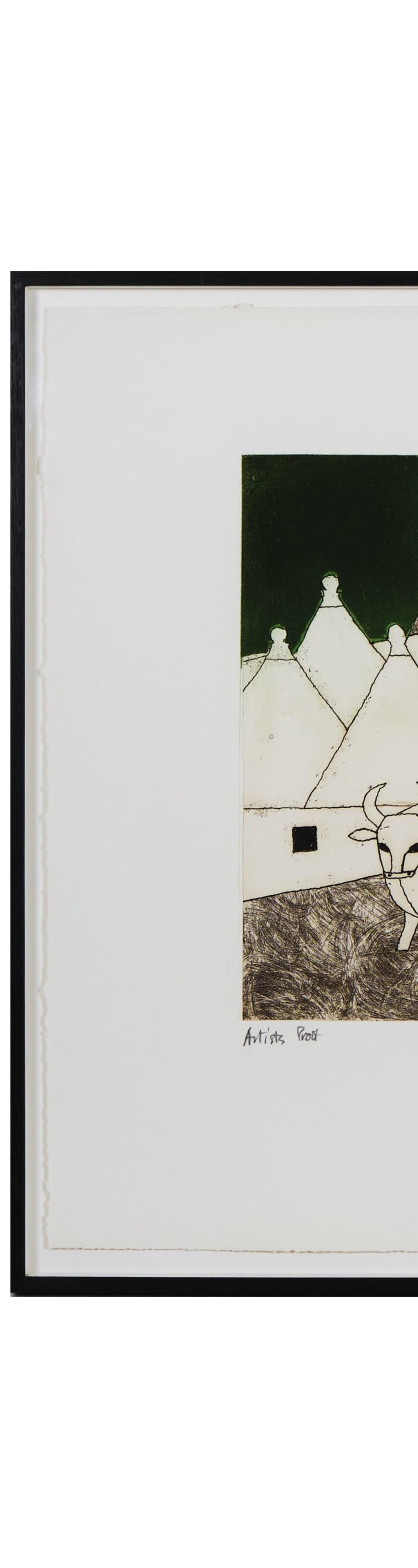 Ausgabe Artist's Proof
H77 x B64 cm (gerahmt)
