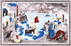 Julian Trevelyan, Harbour, S.P.9., from School Prints Ltd., 1946 (after)