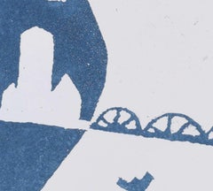 Julian Trevelyan, Holland, etching and aquatint