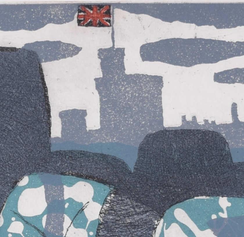 Julian Trevelyan, Windsor, acquaforte e acquatinta in vendita 2