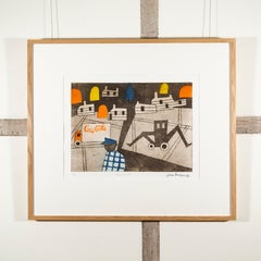 Pennsylvania - Leuchtend bunte amerikanische Szene der Moderne des 20.