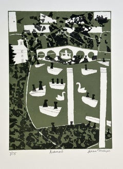 Richmond London Park 1969 Signed Limited Edition Etching