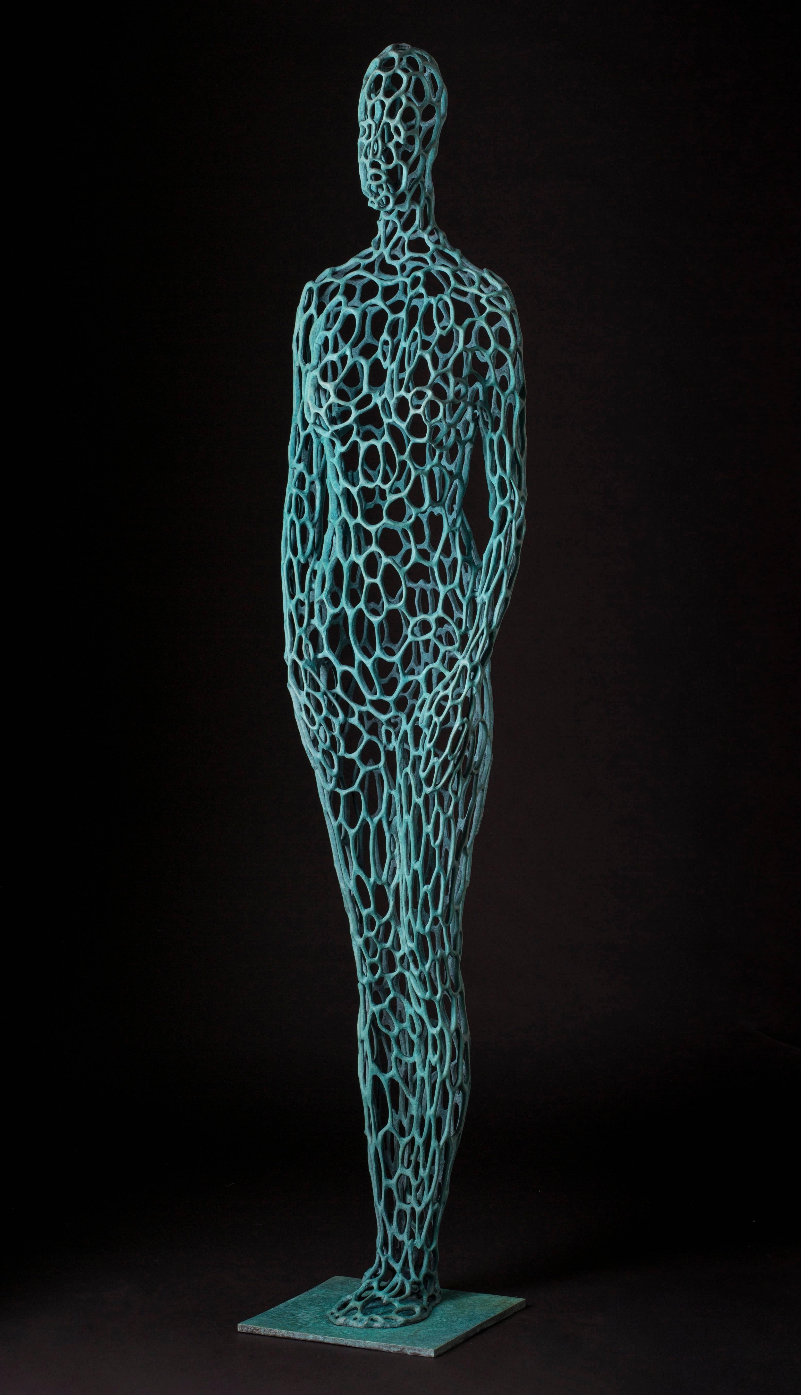 Slender Woman - Abstract Sculpture by Julian Voss-Andreae