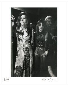 David Bowie and Rodney Bingenheimer, Los Angeles by Julian Wasser - 1/15
