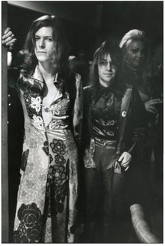 David Bowie y Rodney Bingenheimer, Los Ángeles por Julian Wasser - 15/1