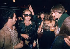 David Geffen, Elton John, Carly Simon and James Taylor by Julian Wasser - 1/15