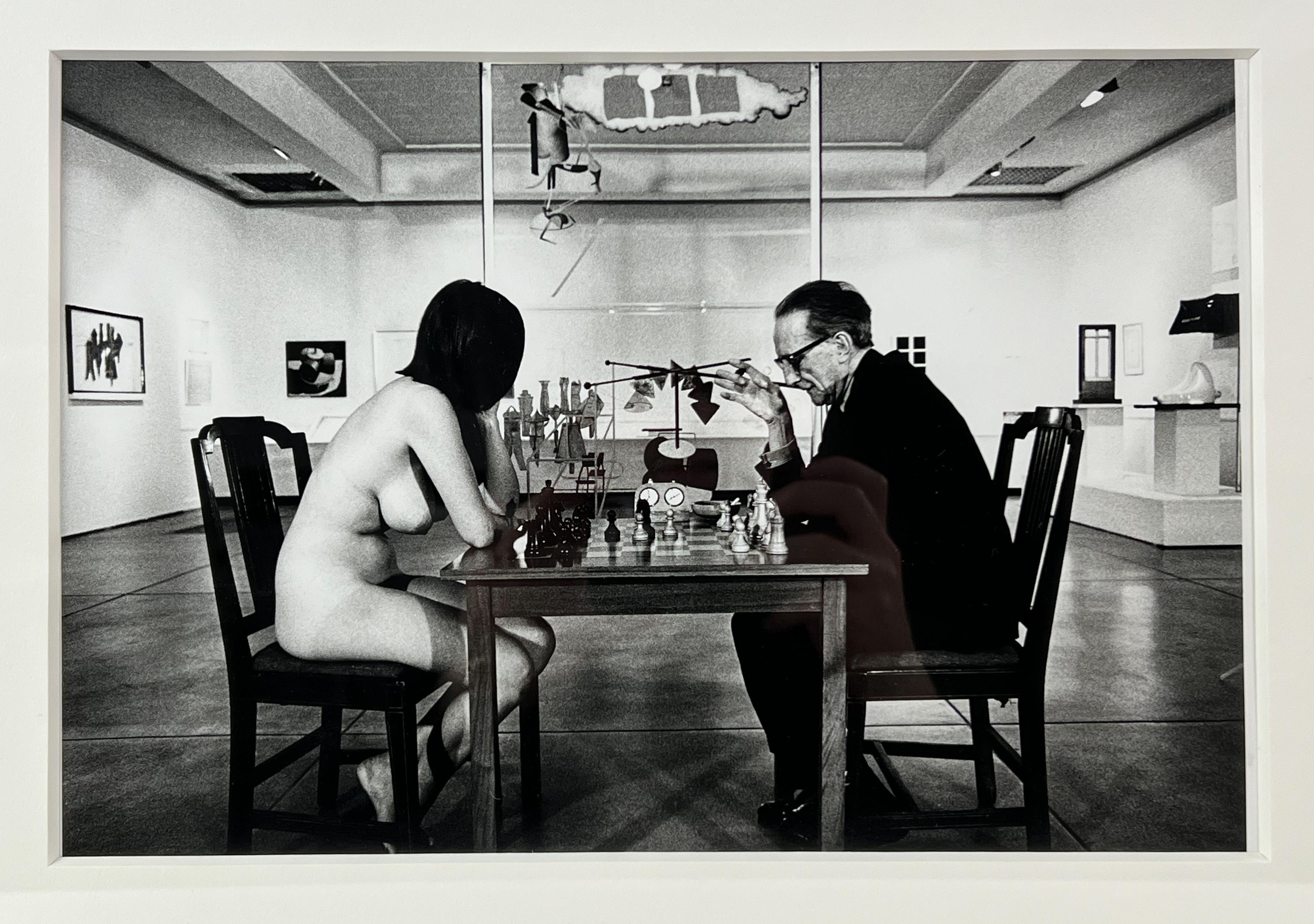 eve babitz marcel duchamp chess photo