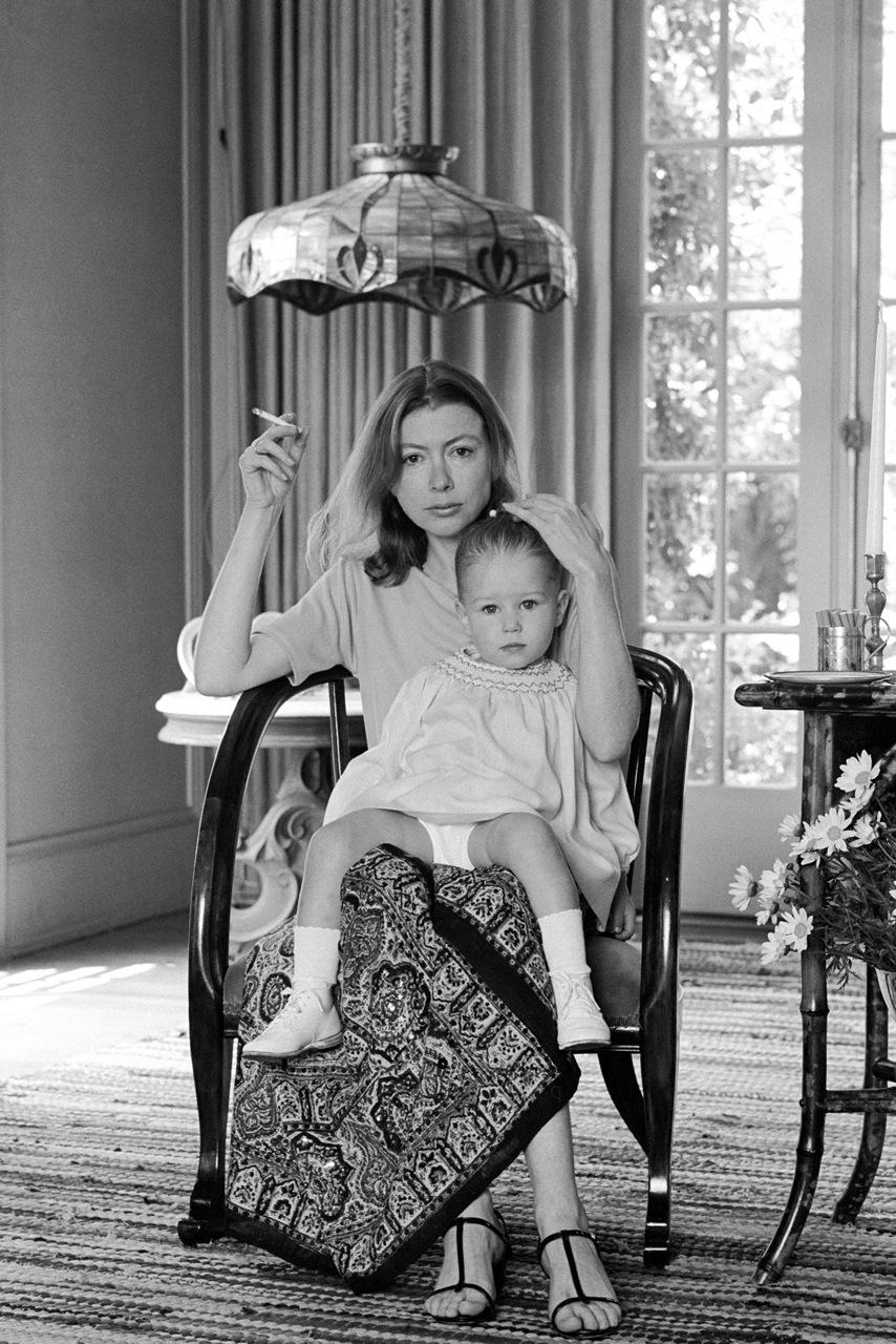 Joan Didion z córką
