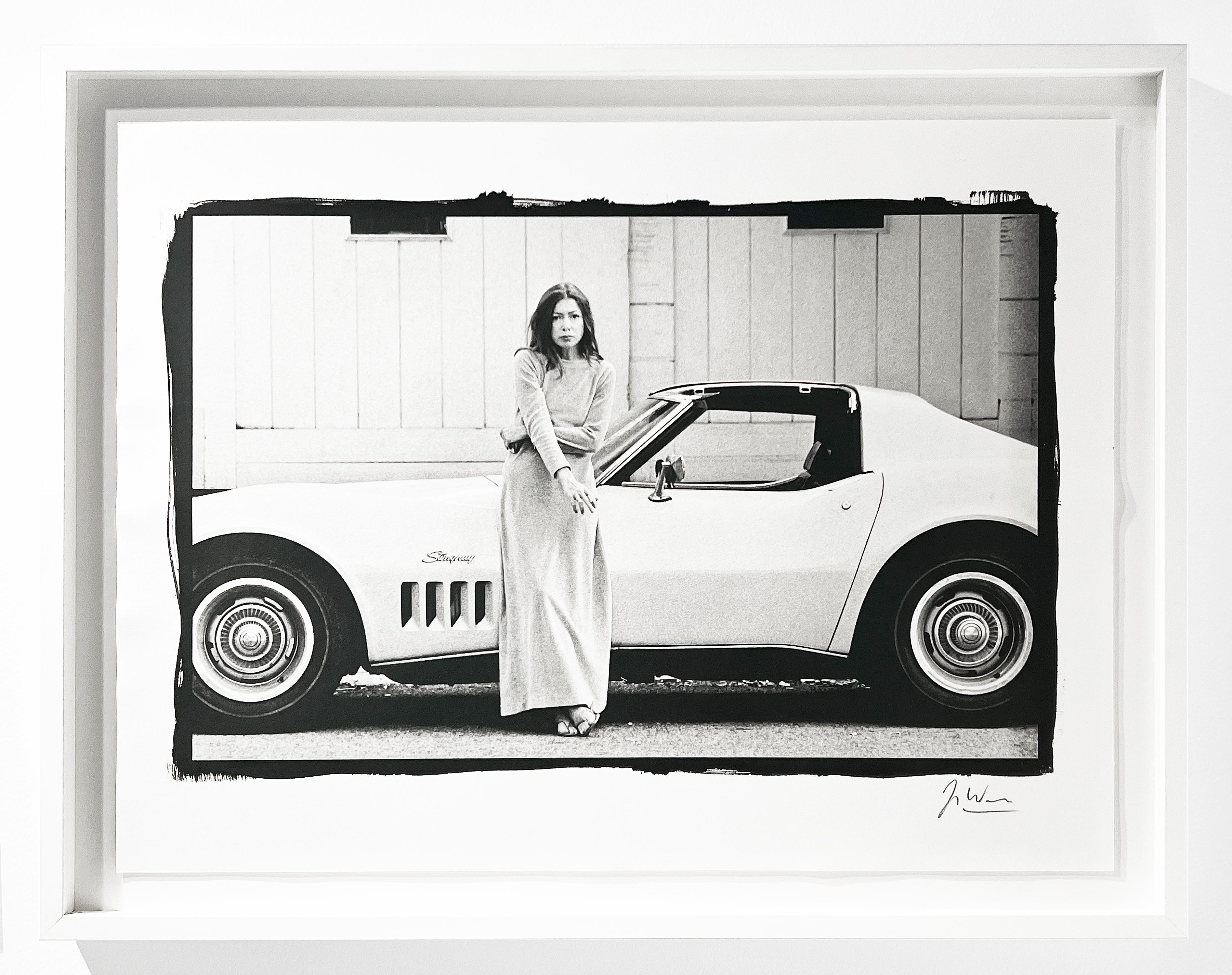 Joan Didion, 1968 – Photograph von Julian Wasser