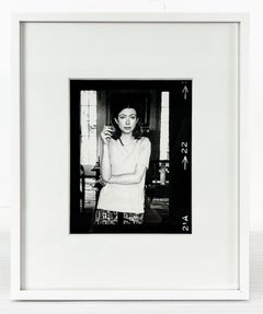 Joan Didion, Hollywood, 1968 (22-2) Three Quarters Portrait