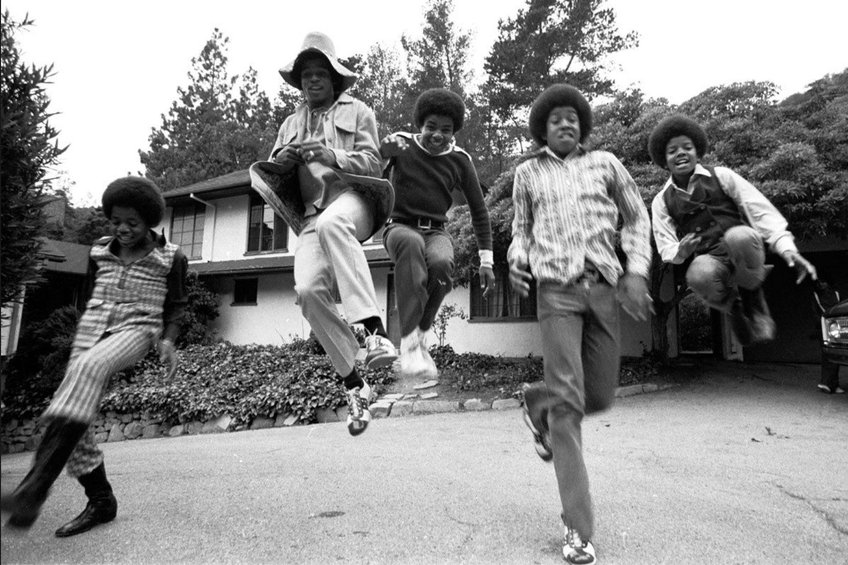 Julian Wasser Black and White Photograph - The Jackson Five, 1971