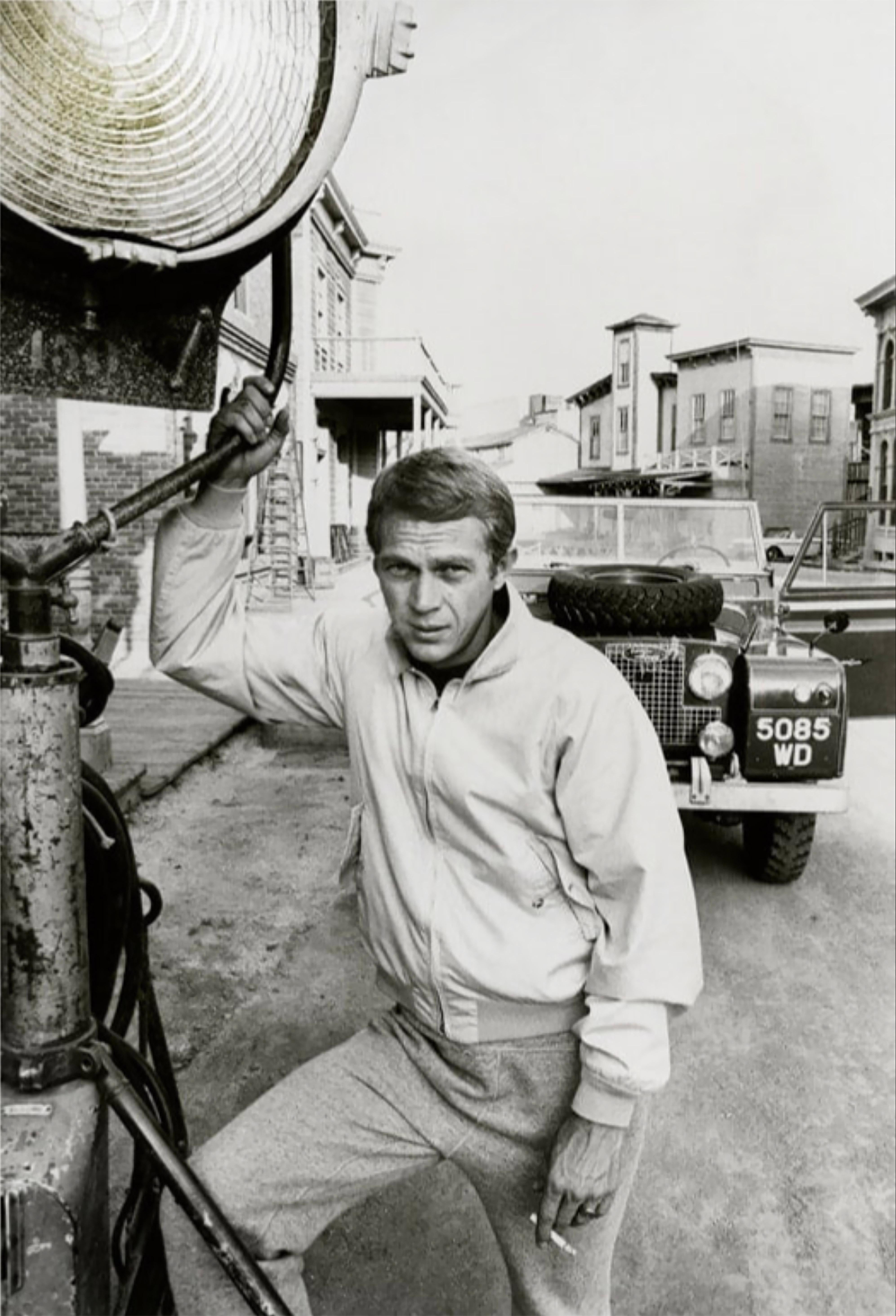 Julian Wasser Landscape Photograph - Steve McQueen