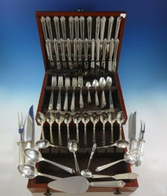 Juliana by Watson Sterling Silver Flatware Set Service 143 Pieces Dinner & Lunch