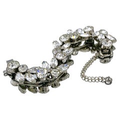 Juliana D&E Bracelet à maillons avec strass clairs parfait pour les mariages