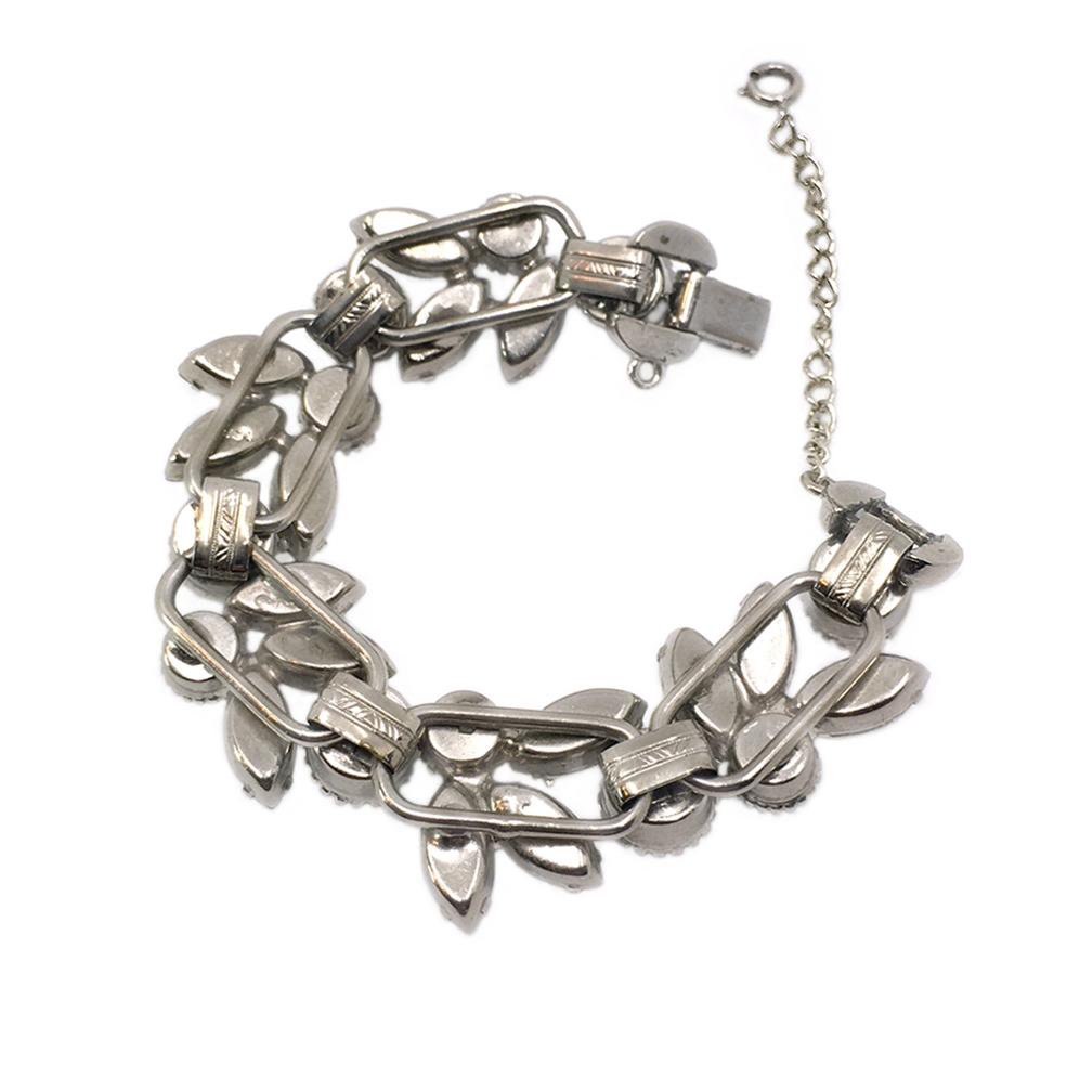 Juliana D&E Bracelet à maillons avec strass clairs parfait pour les mariages Bon état - En vente à Atlanta, GA