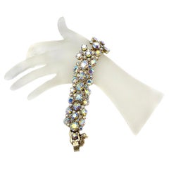 Retro Juliana D&E Hollywood Regency Style Rhinestone Bracelet Perfect for Weddings
