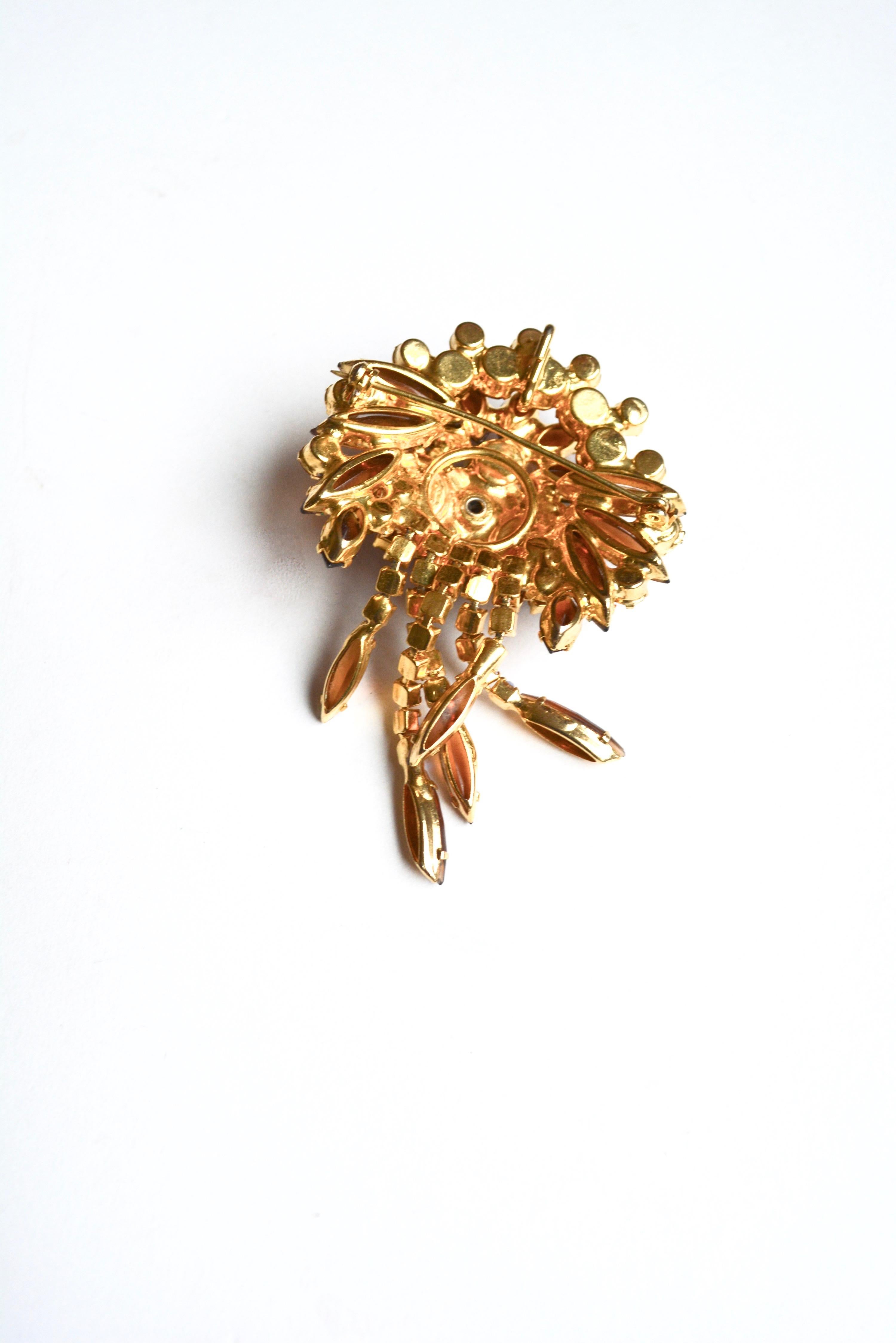Juliana DeLizza and Elster Brooch / Pendant  In Excellent Condition For Sale In Litchfield County, CT