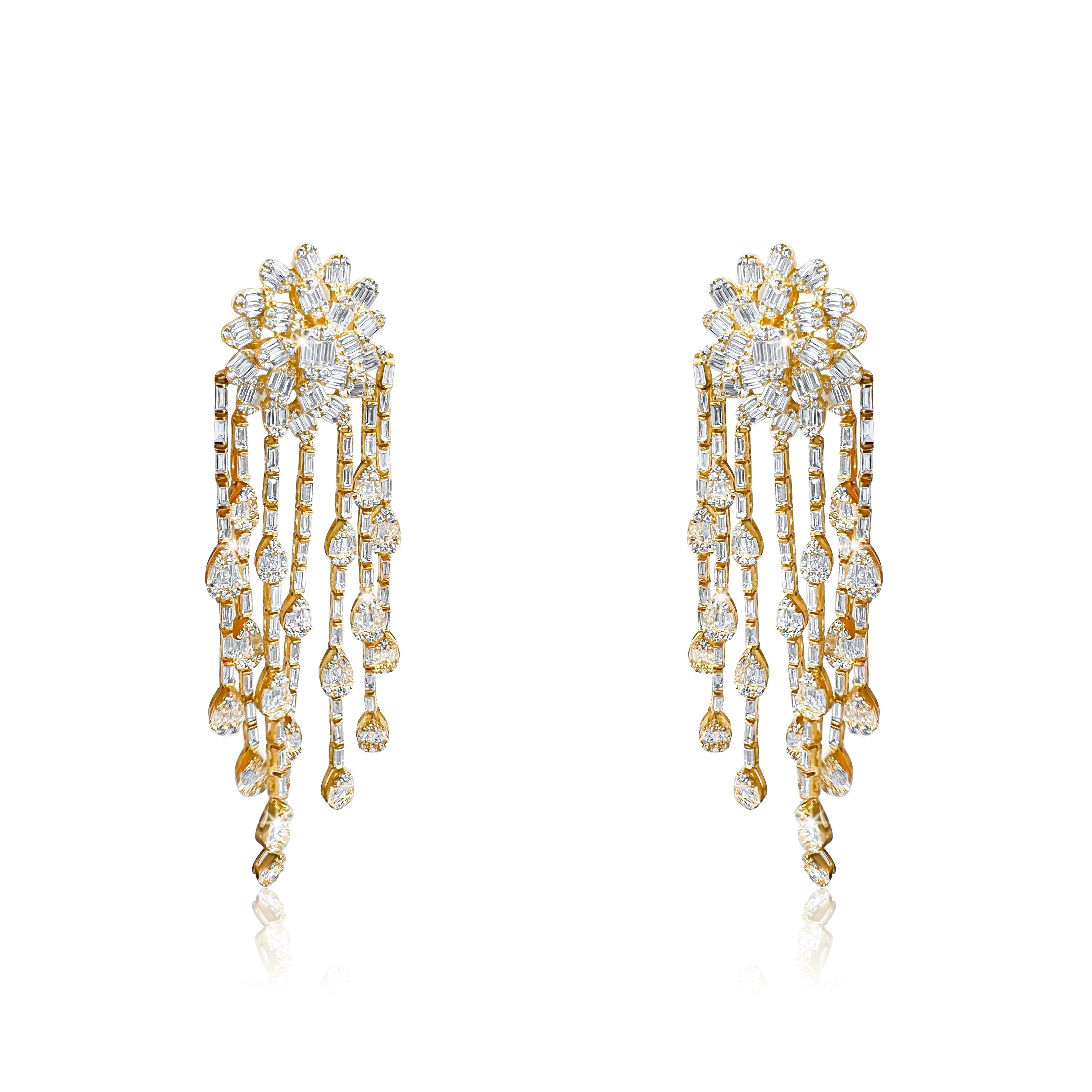 Juliana's Diamond Earrings In New Condition For Sale In Los Angeles, CA