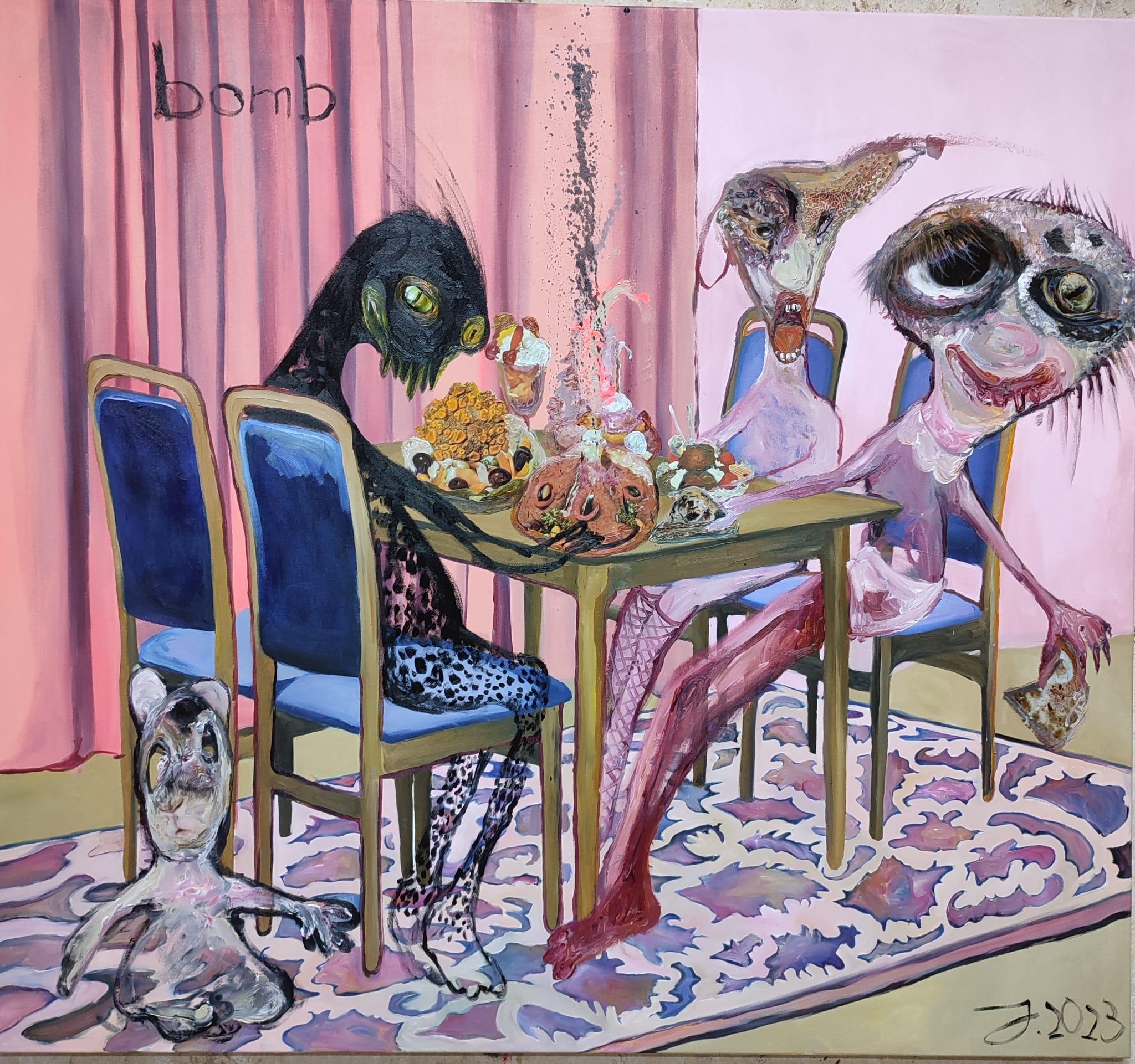 German Contemporary Art by Juliane Hundertmark - Bomb For Sale 3