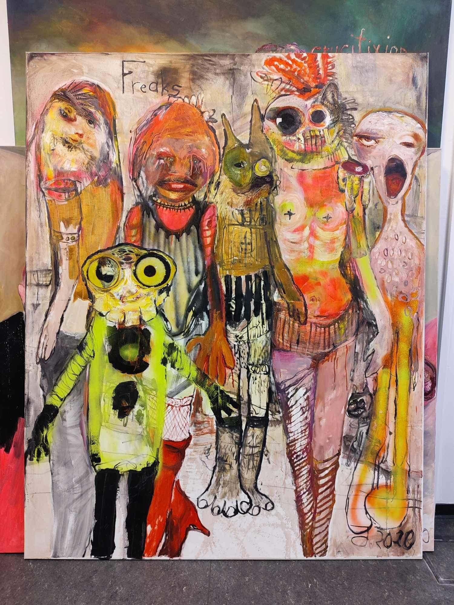 Deutsche Contemporary Kunst von Juliane Hundertmark -  Freunde im Angebot 1