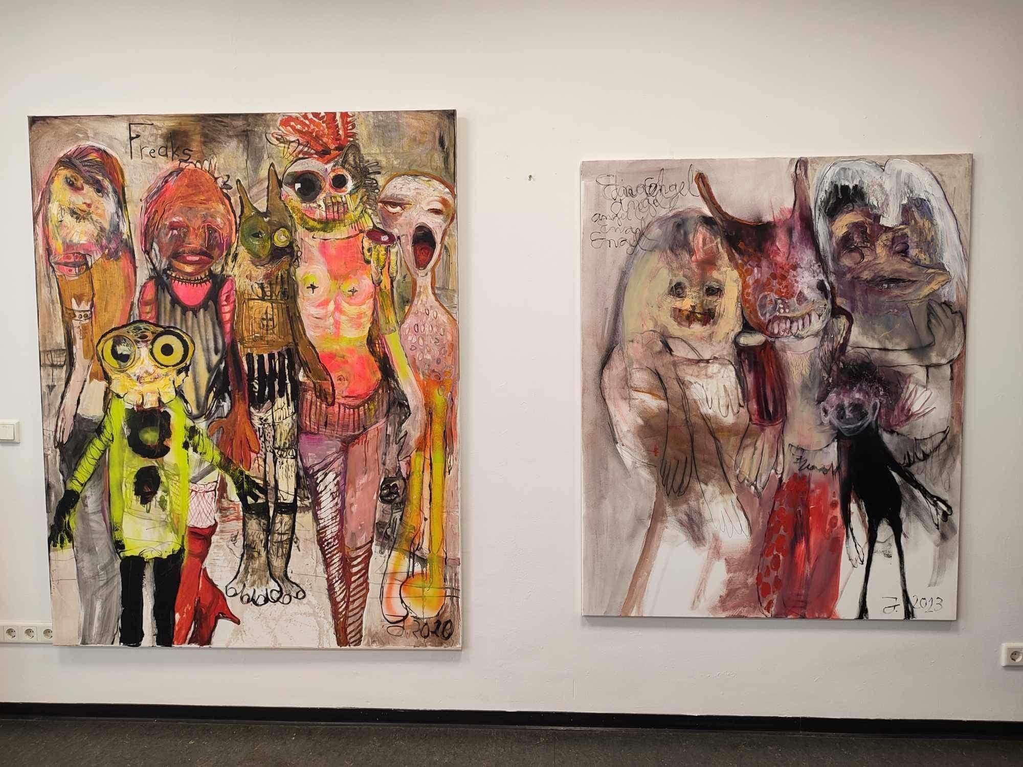 Deutsche Contemporary Kunst von Juliane Hundertmark -  Freunde im Angebot 7