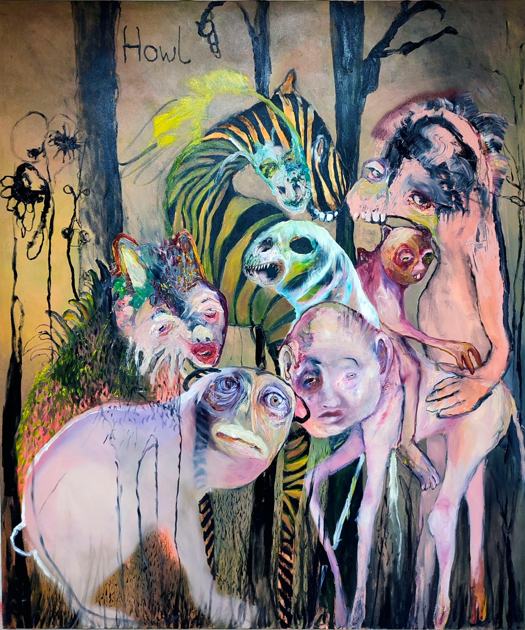 Zeitgenössische deutsche Kunst von Juliane Hundertmark - Howl