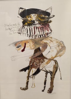 Zeitgenössische deutsche Kunst von Juliane Hundertmark – „Ich versuche, auf dem Pferd zu reiten“