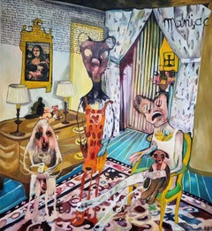 Zeitgenössische deutsche Kunst von Juliane Hundertmark – Maniac