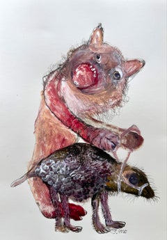 Arte contemporanea tedesca di Juliane Hundertmark - Il mio cane