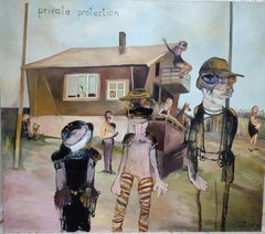 German Contemporary Art by Juliane Hundertmark - Private Protection