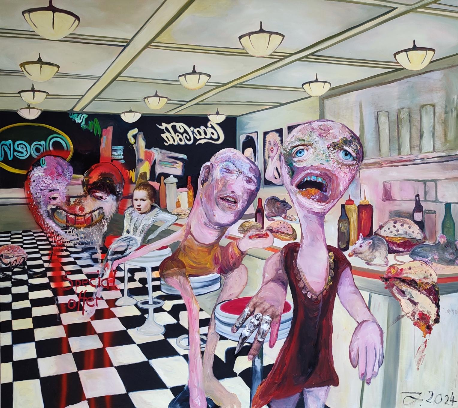 Deutsche Contemporary Kunst von Juliane Hundertmark - Sonderangebot