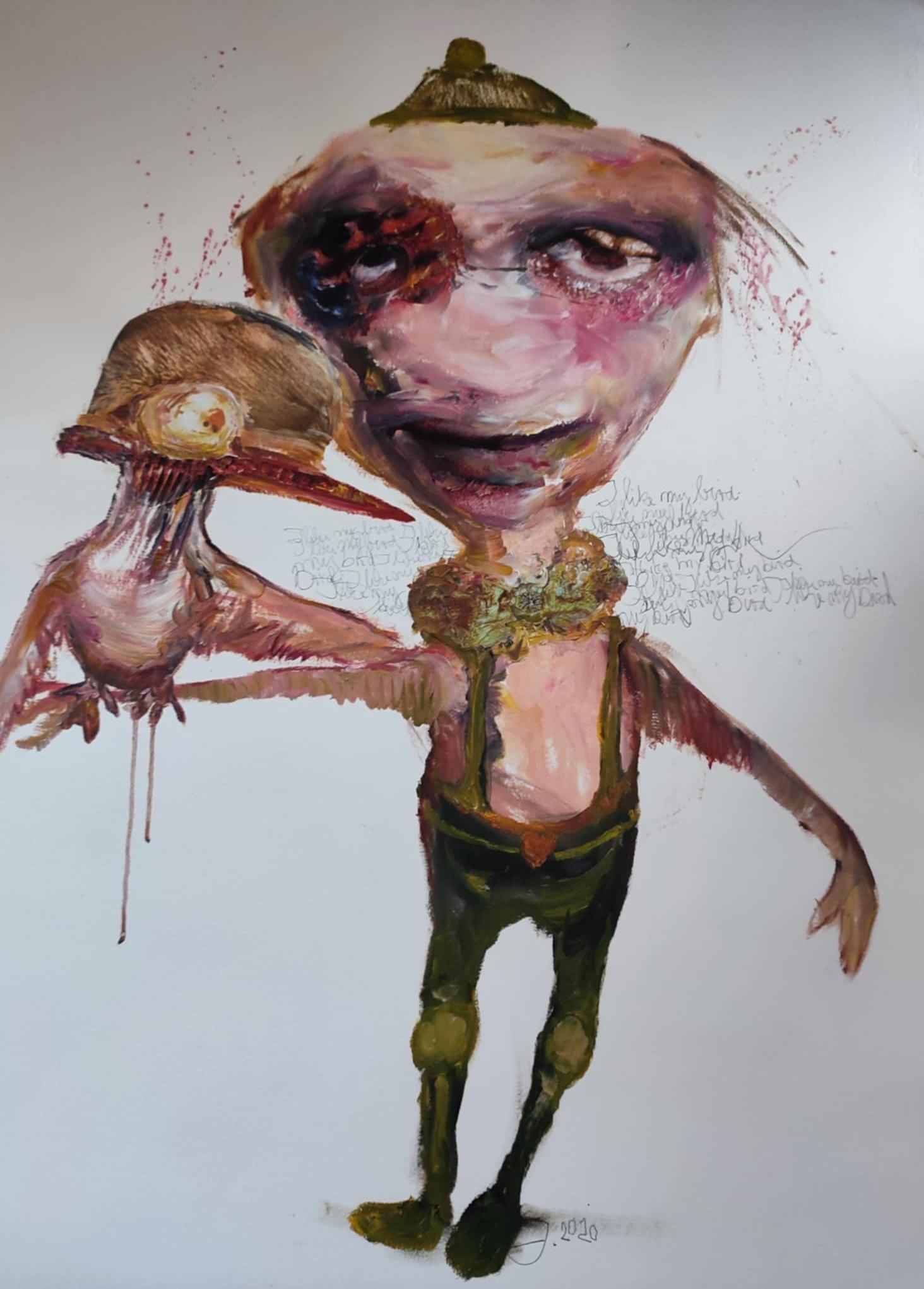 Arte contemporáneo alemán de Juliane Hundertmark - Sin título 2