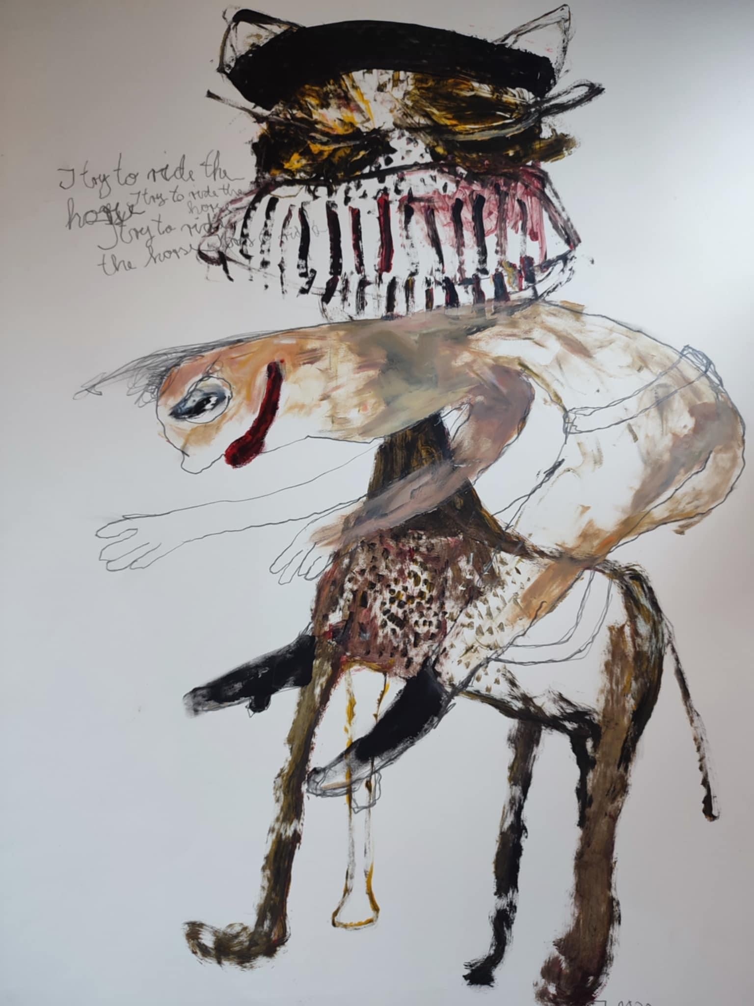 Deutsche Gegenwartskunst von Juliane Hundertmark - Ohne Titel 7