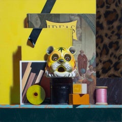 "Idols, Not Masters" (2025) Oil Still-Life Painting on Canvas Panel