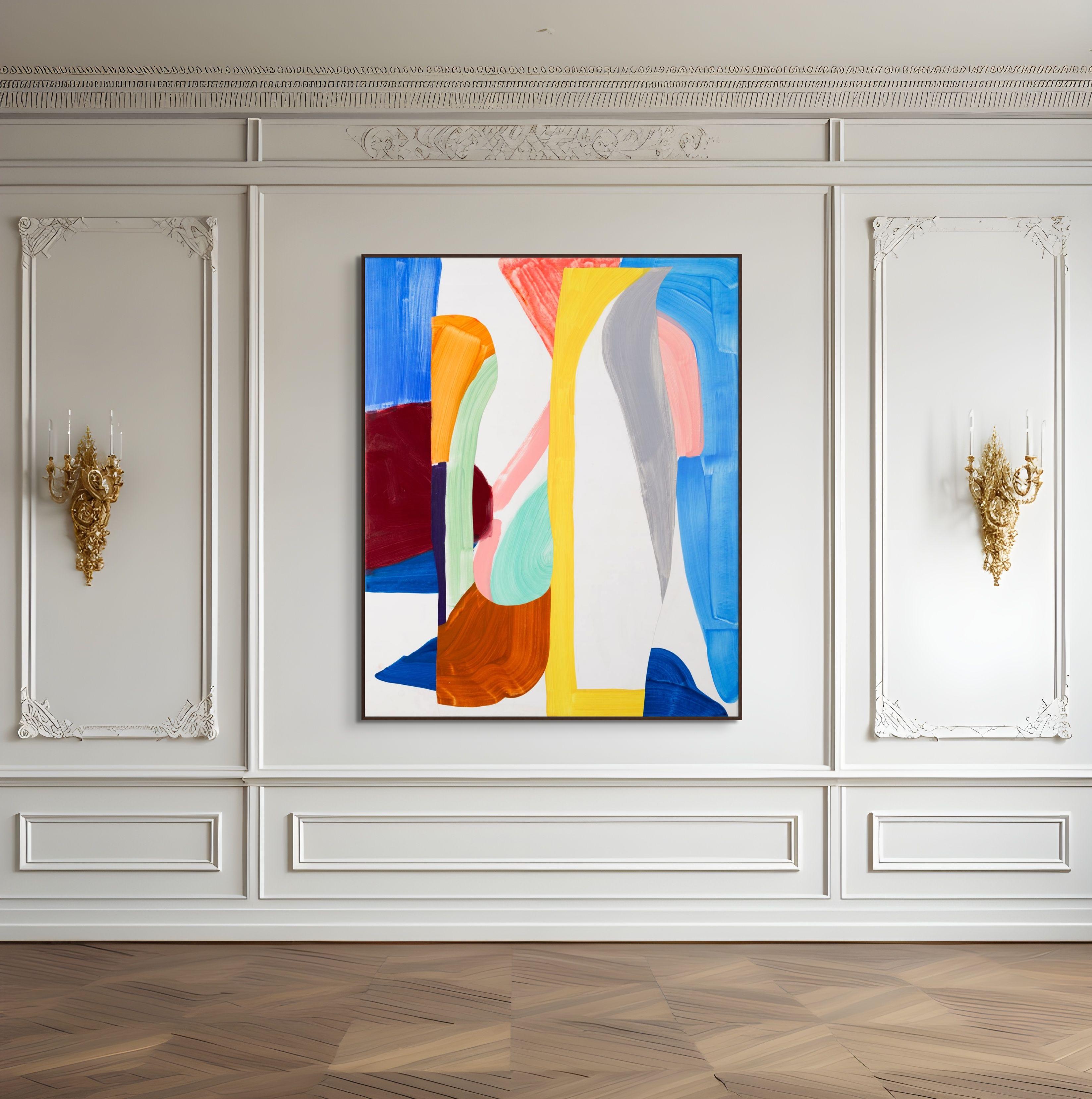 Interlude - Abstract Painting by Julie Beugin