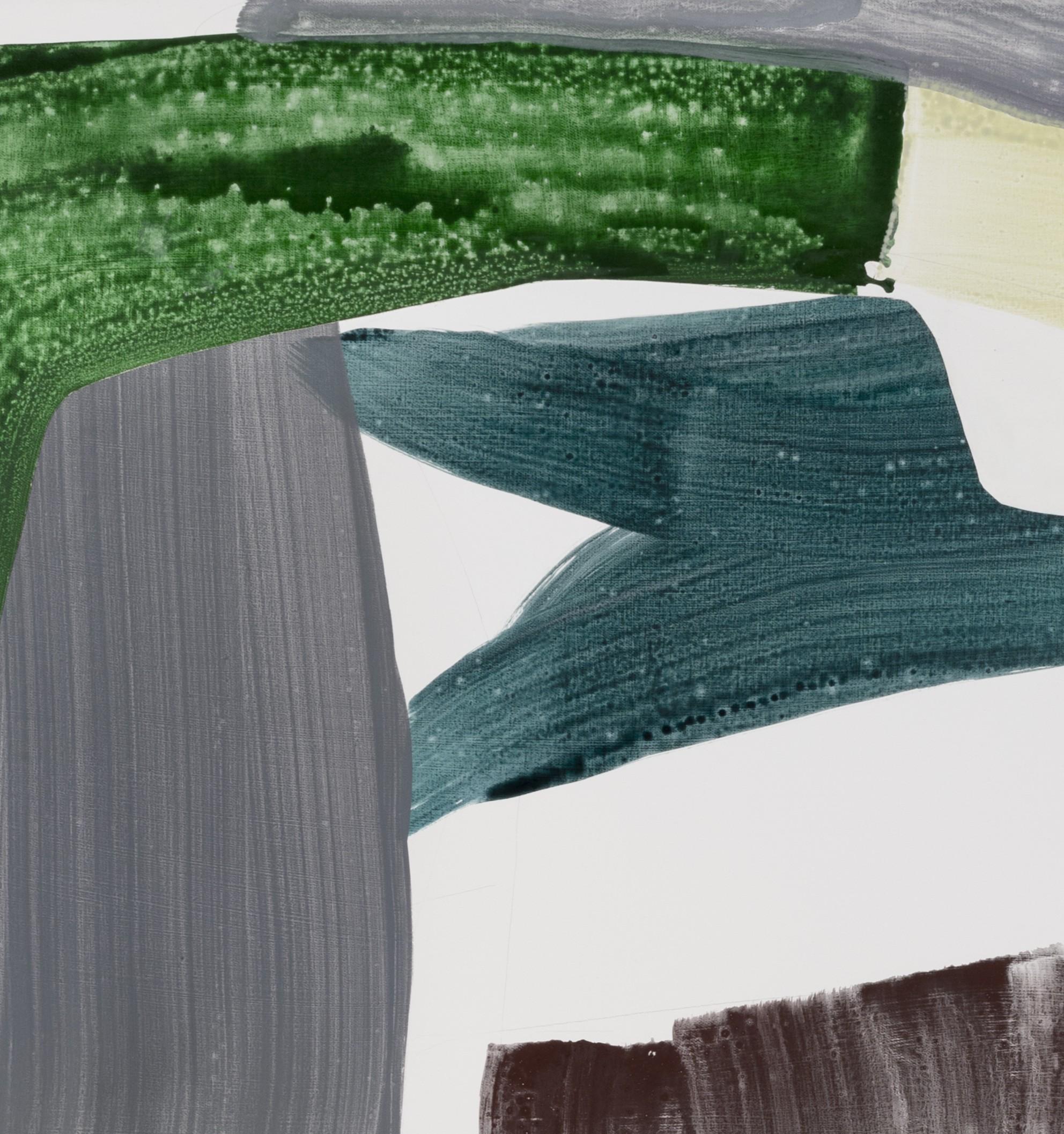 Shade Diagram - Abstract Painting by Julie Beugin