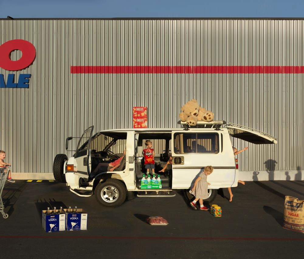 Julie Blackmon Color Photograph - Costco