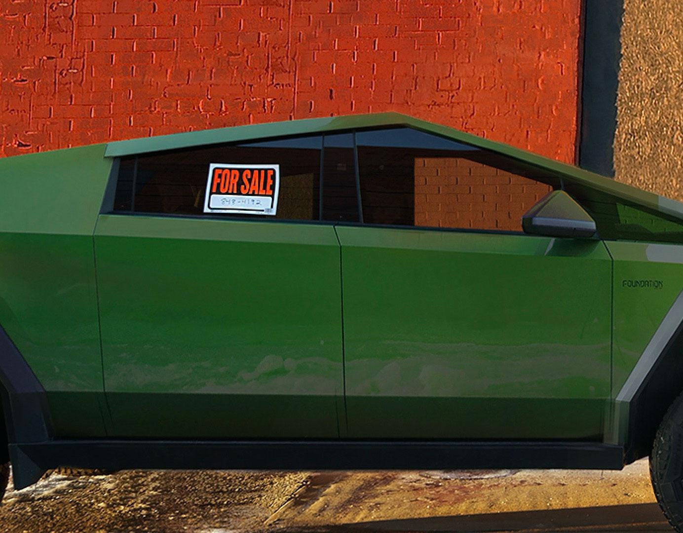 Cybertruck - Brown Color Photograph by Julie Blackmon