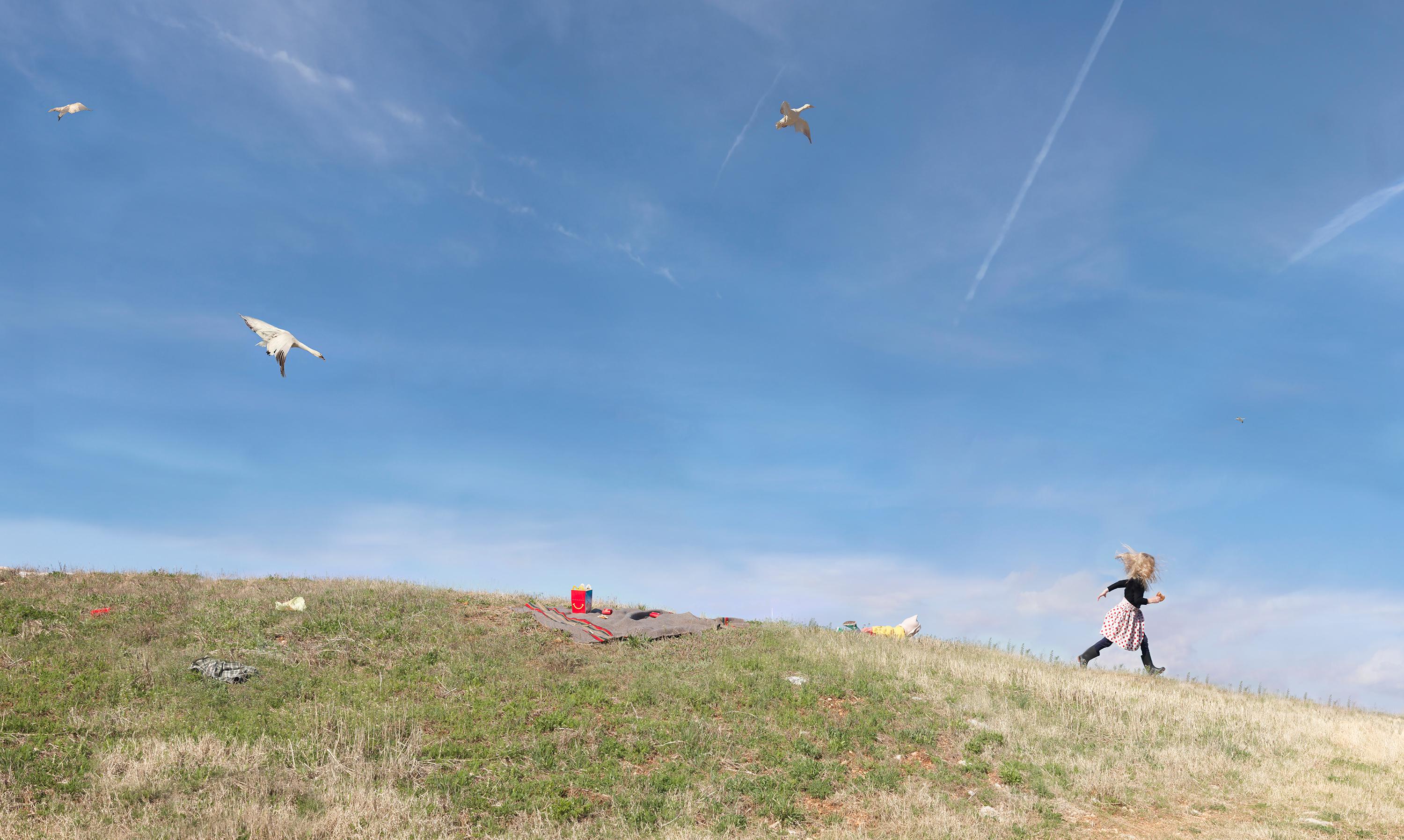 Julie Blackmon Color Photograph - Outing, photograph, LTD archival pigment ink print, signed and numbered 