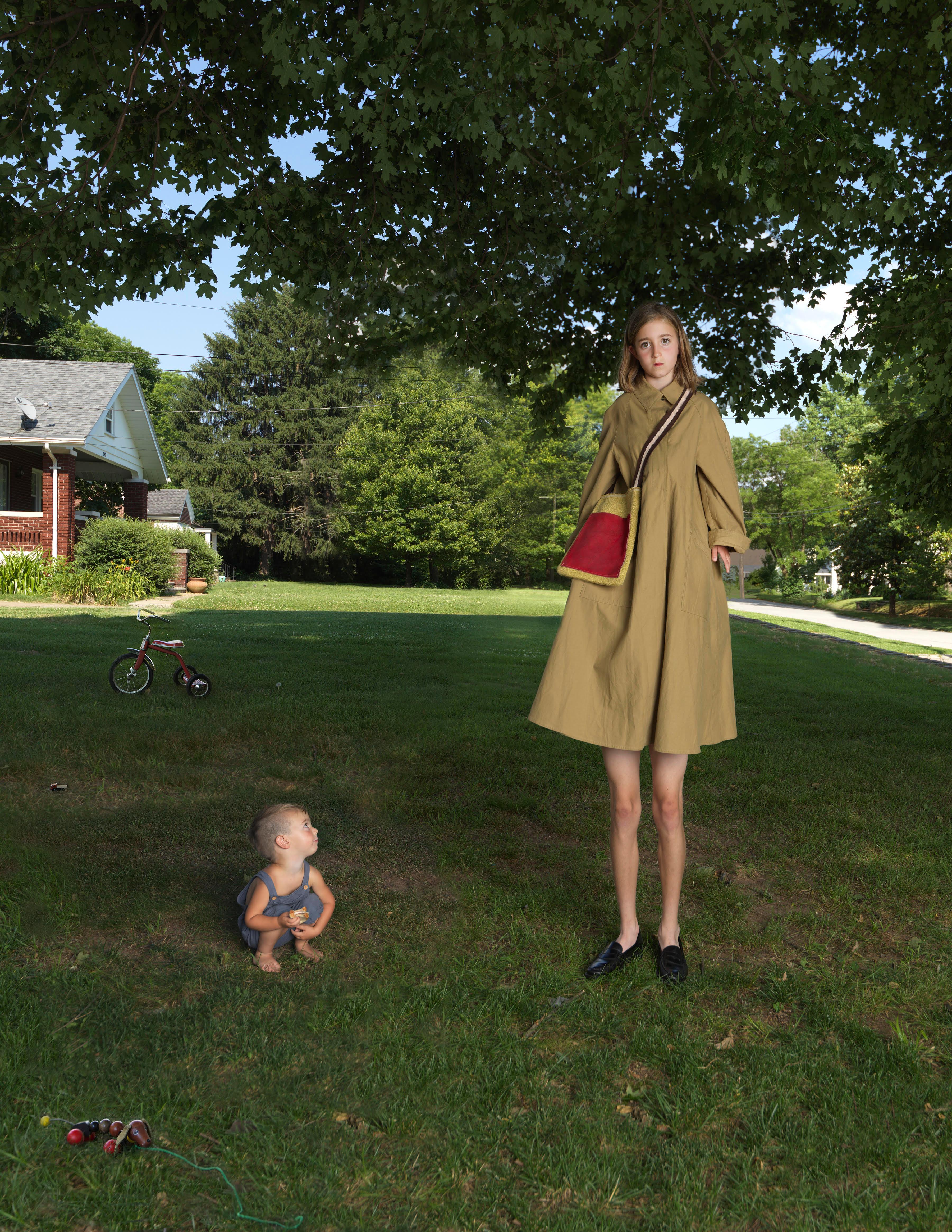 Julie Blackmon Color Photograph - Tall Girl