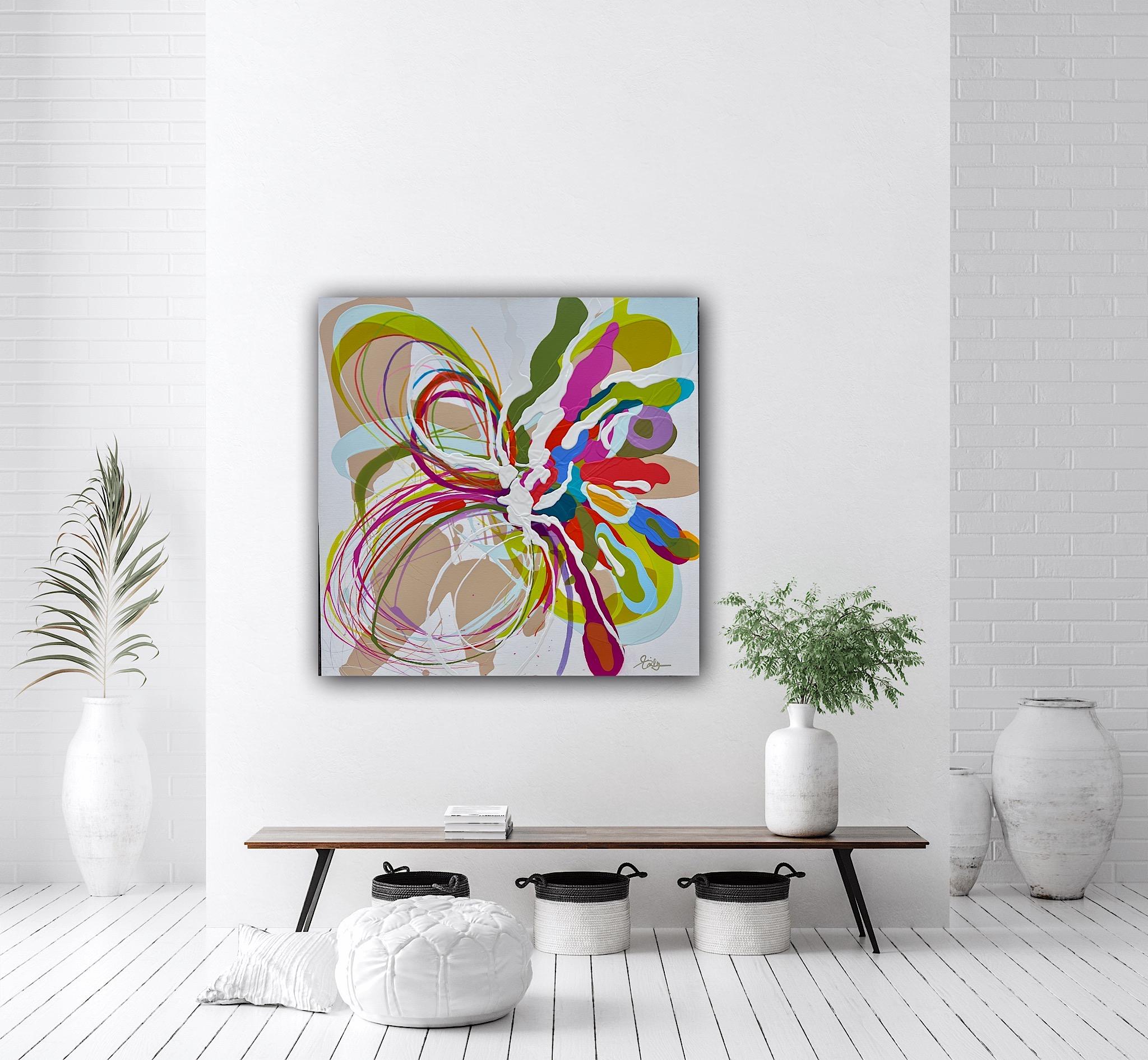 I Don't Need A Name, Original Abstract Painting For Sale 3