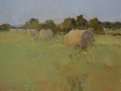 Texas Trifecta by Julie Davis, Impressionist Landscape Oil on Canvas