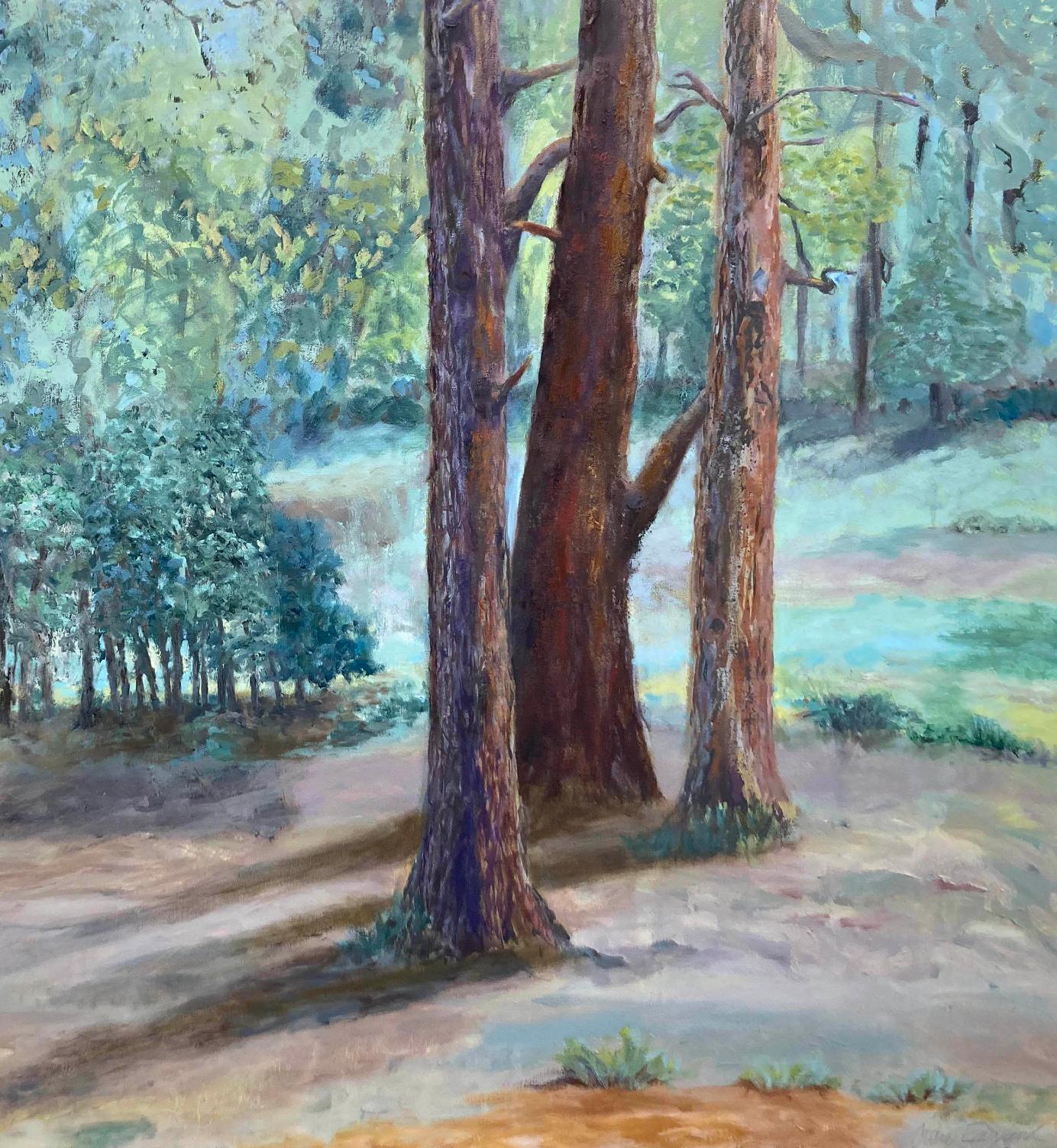 La pradera Óleo sobre lienzo 30