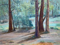 Il prato Olio su tela tesa 30" x 40"   Luce e ombra