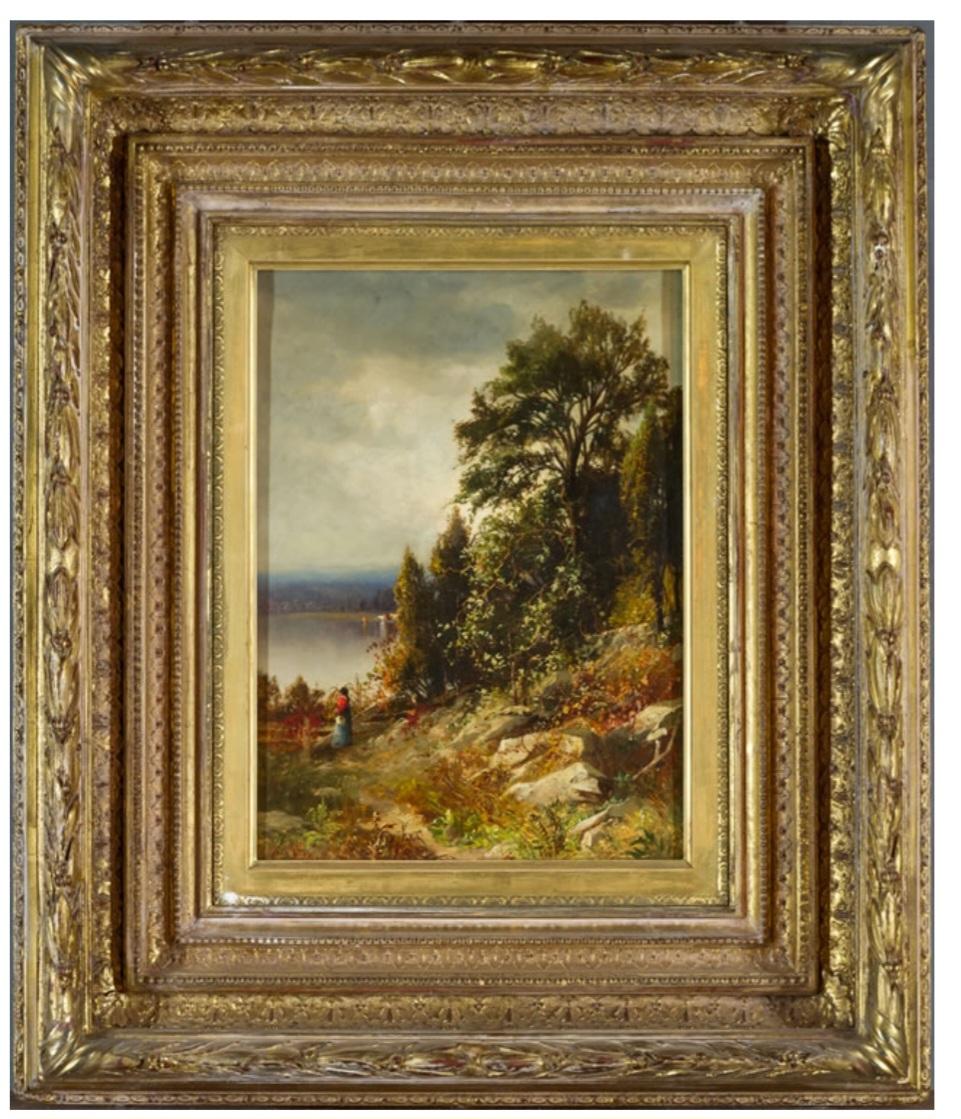 La bellezza della natura - Painting Hudson River School di Julie Hart Beers