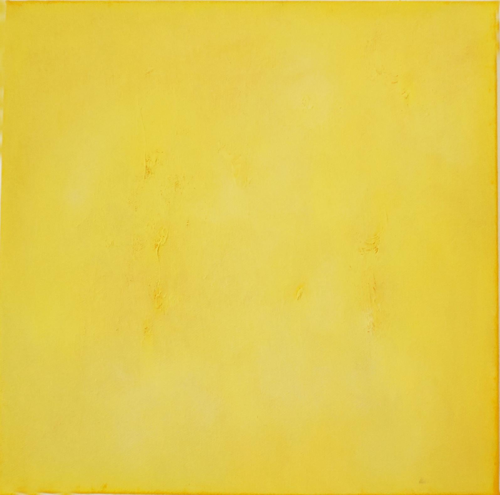 Julie Hedrick Abstract Painting - YELLOW TARA #2